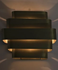 Noir Baas Sconce, Antique Brass