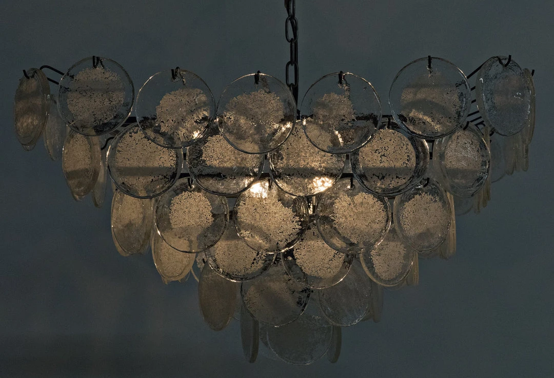 Noir Scala Chandelier All Lighting 4 Noir Scala Chandelier All Lighting