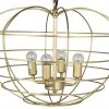 Noir Mo Pendant, Antique Brass All Lighting