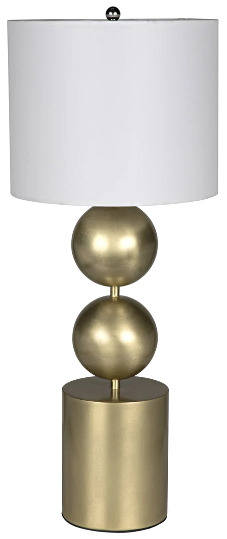 Table Lamps Noir Tulum Table Lamp With Shade, Antique Brass 3 Table Lamps Noir Tulum Table Lamp With Shade, Antique Brass