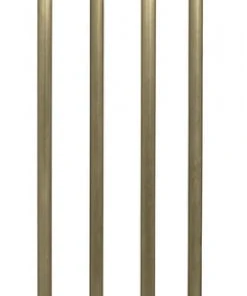 Noir Moriarty Floor Lamp, Antique Brass