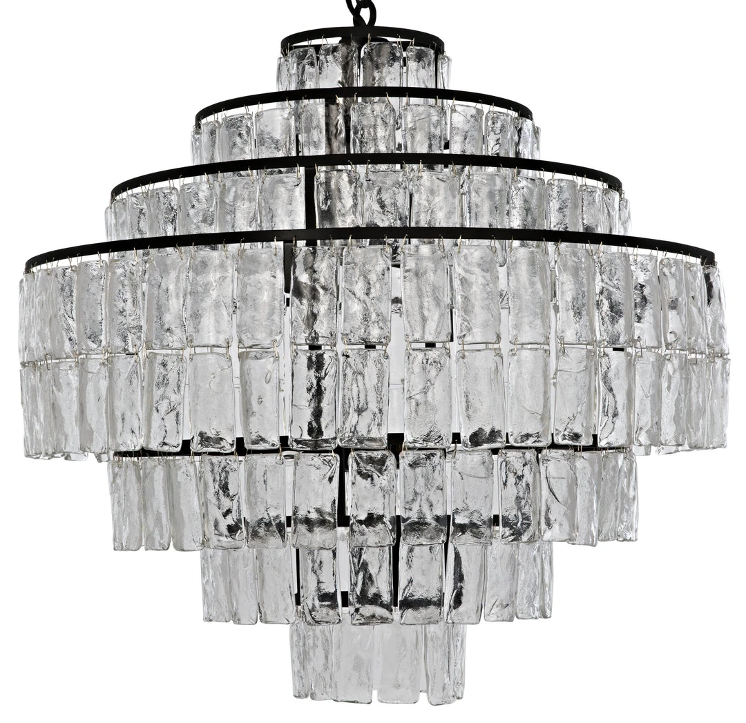 All Lighting Noir Satellite Chandelier, Black Metal 3 All Lighting Noir Satellite Chandelier, Black Metal