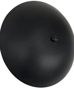 Noir Shadow Sconce, Black Metal