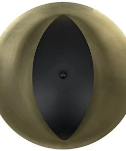 Noir Bengal Sconce, Brass Finish