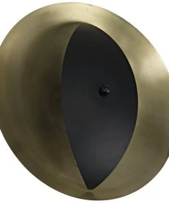 Noir Bengal Sconce, Brass Finish