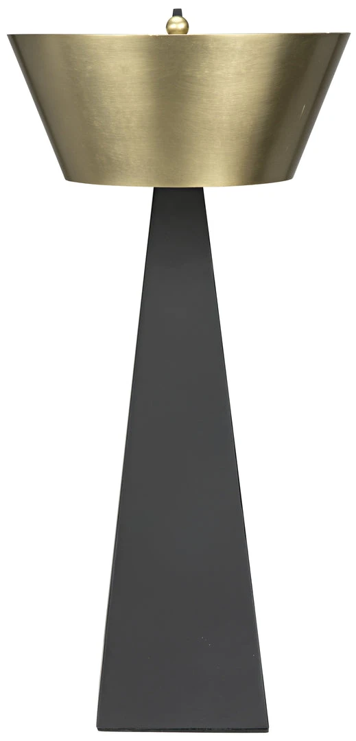 Noir Claudius Table Lamp, Brass Finish 4 Noir Claudius Table Lamp, Brass Finish