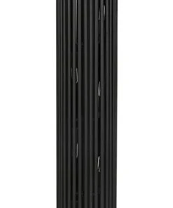 Noir Lucis Floor Lamp, Black Metal