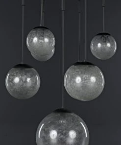 All Lighting Noir Artemis Chandelier, Black Metal 16 All Lighting Noir Artemis Chandelier, Black Metal