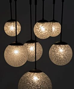 All Lighting Noir Artemis Chandelier, Black Metal 18 All Lighting Noir Artemis Chandelier, Black Metal