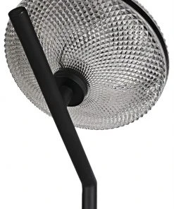 Floor Lamps Noir Gibson Floor Lamp, Black Metal