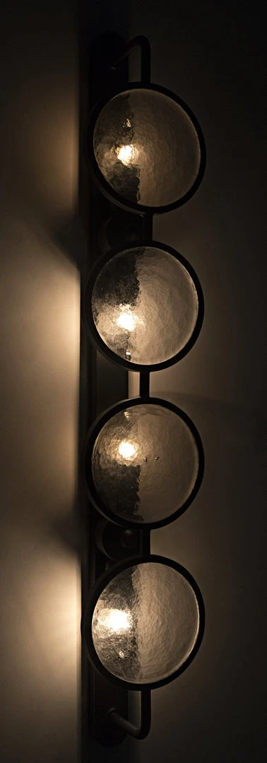 Noir Ordo Sconce, Black Metal Sconces 7 Noir Ordo Sconce, Black Metal Sconces