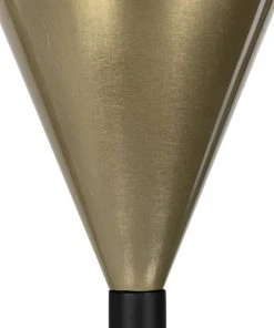 Noir Antero Lamp, Metal With Brass Finish