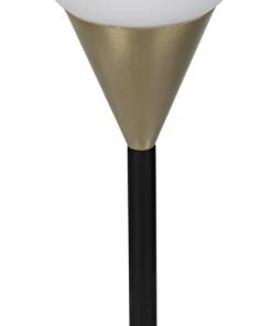 Noir Antero Lamp, Metal With Brass Finish