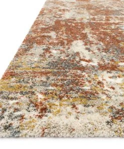 Loloi Landscape Power Loomed Rust Rug RUGS