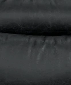 Noir Aphrodites Chair, Metal With Leather