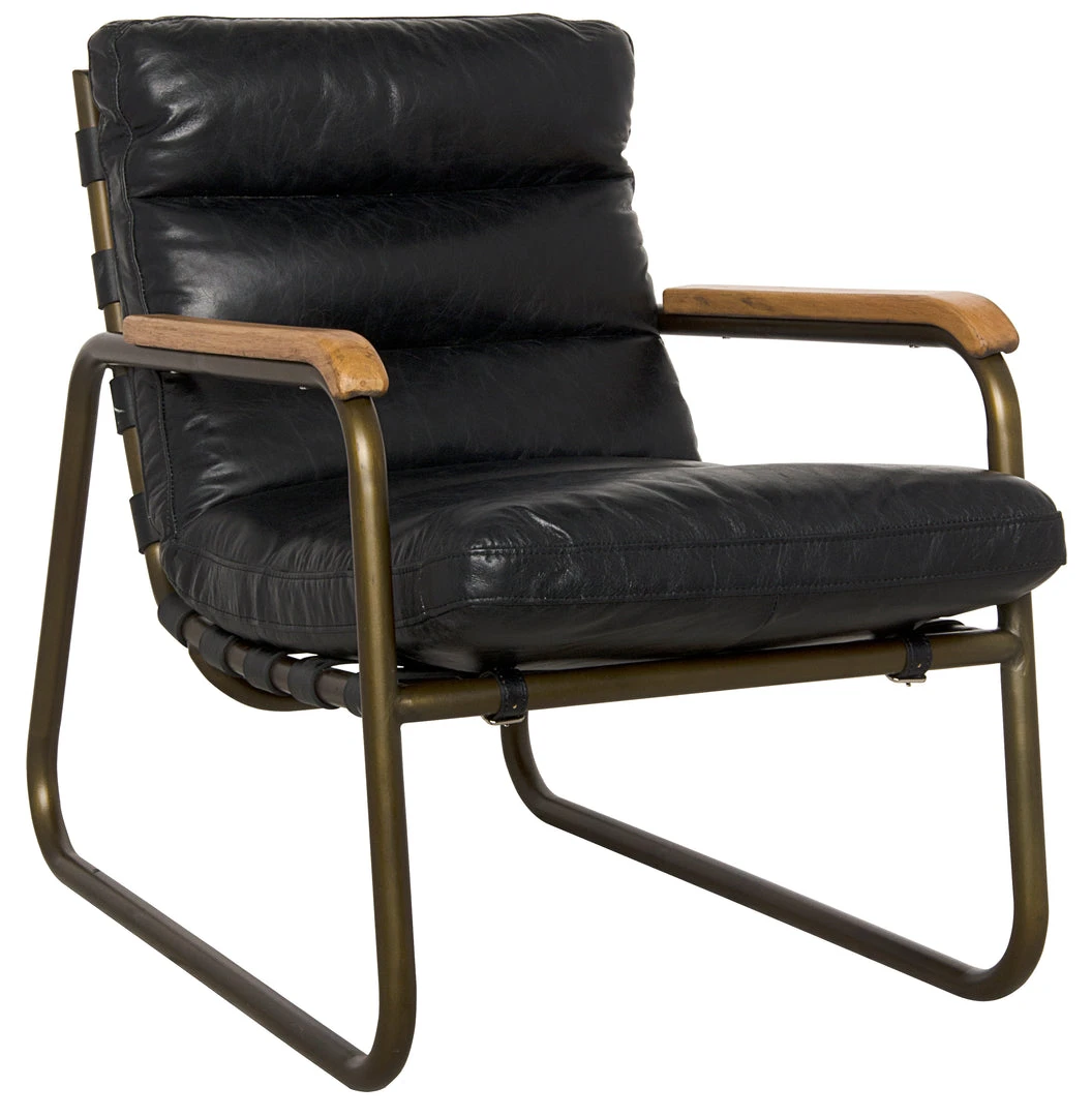 LIVING ROOM Noir Cowhide Arm Chair 3 LIVING ROOM Noir Cowhide Arm Chair