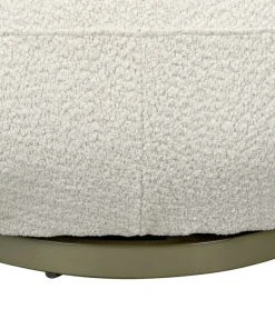 Noir Artemis Chair, Teddy Fabric