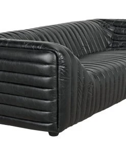 Noir Hermes Sofa, Leather 15 Noir Hermes Sofa, Leather