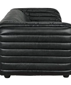 Noir Hermes Sofa, Leather 17 Noir Hermes Sofa, Leather