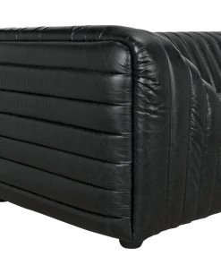 Noir Hermes Sofa, Leather 18 Noir Hermes Sofa, Leather