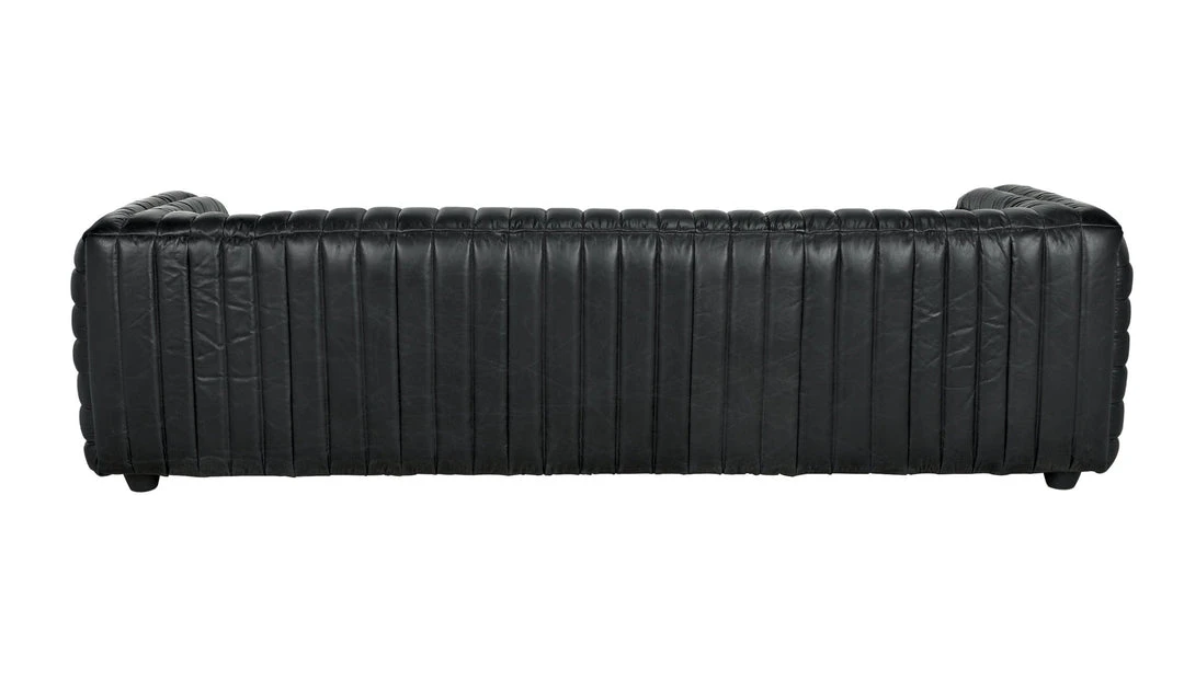 Noir Hermes Sofa, Leather 11 Noir Hermes Sofa, Leather