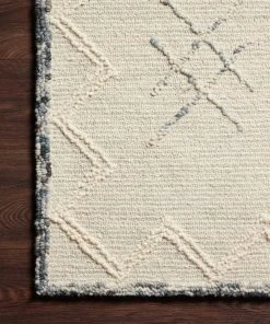 Justina Blakeney X Loloi Leela Hand Tufted Ocean / White Rug RUGS