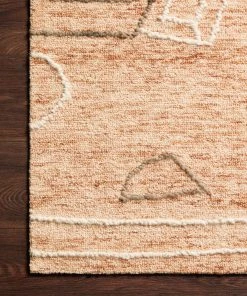 Justina Blakeney X Loloi Leela Hand Tufted Terracotta / Natural Rug 13 Justina Blakeney X Loloi Leela Hand Tufted Terracotta / Natural Rug