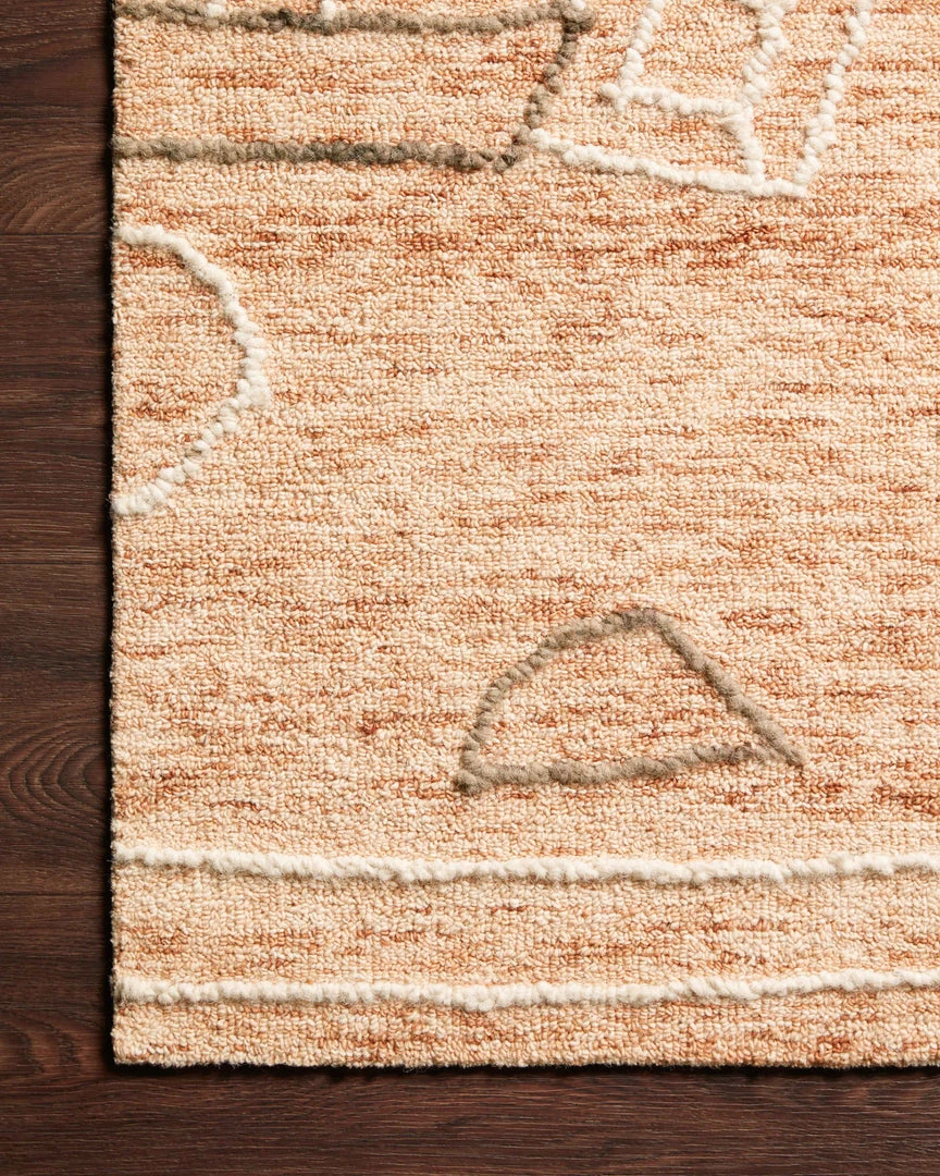 Justina Blakeney X Loloi Leela Hand Tufted Terracotta / Natural Rug 8 Justina Blakeney X Loloi Leela Hand Tufted Terracotta / Natural Rug