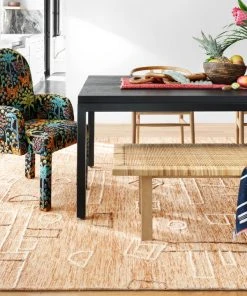 Justina Blakeney X Loloi Leela Hand Tufted Terracotta / Natural Rug 11 Justina Blakeney X Loloi Leela Hand Tufted Terracotta / Natural Rug