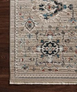 RUGS Loloi Leigh Power Loomed Dove / Multi Rug