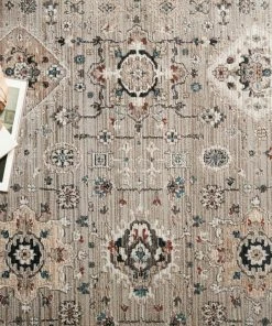 RUGS Loloi Leigh Power Loomed Dove / Multi Rug