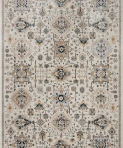 Loloi Leigh Power Loomed Ivory / Taupe Rug