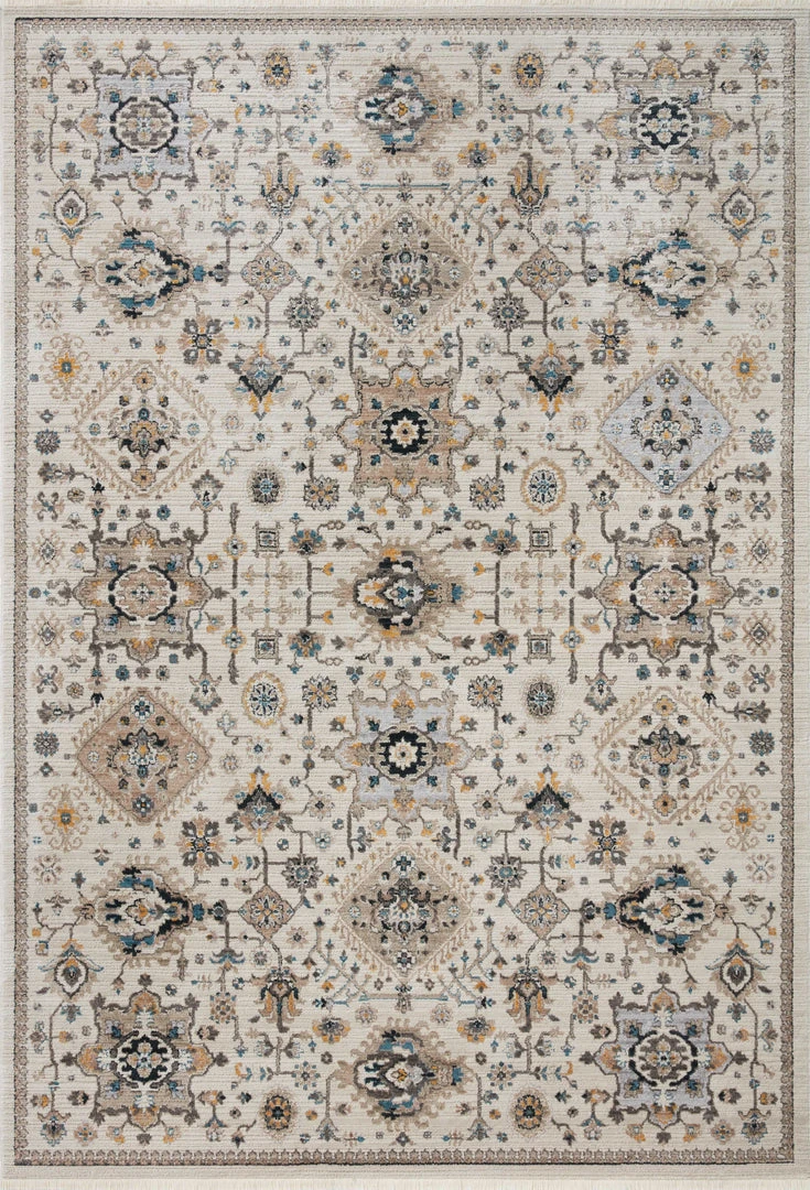 Loloi Leigh Power Loomed Ivory / Taupe Rug 3 Loloi Leigh Power Loomed Ivory / Taupe Rug