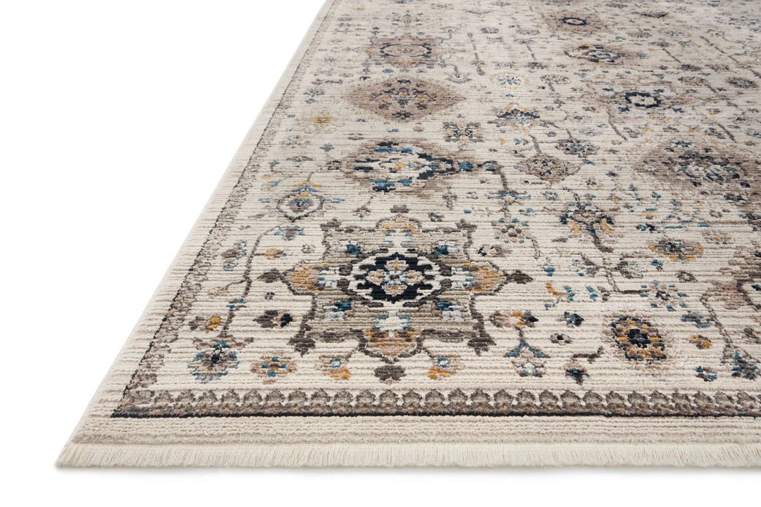Loloi Leigh Power Loomed Ivory / Taupe Rug 4 Loloi Leigh Power Loomed Ivory / Taupe Rug