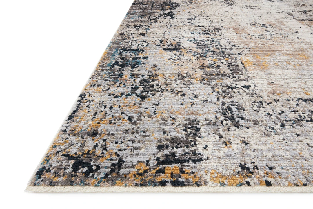RUGS Loloi Leigh Power Loomed Silver / Multi Rug 4 RUGS Loloi Leigh Power Loomed Silver / Multi Rug