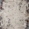 Loloi Leigh Power Loomed Ivory / Charcoal Rug RUGS 1 Loloi Leigh Power Loomed Ivory / Charcoal Rug RUGS