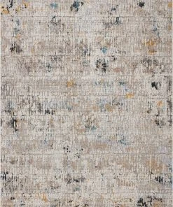 Loloi Leigh Power Loomed Ivory / Granite Rug