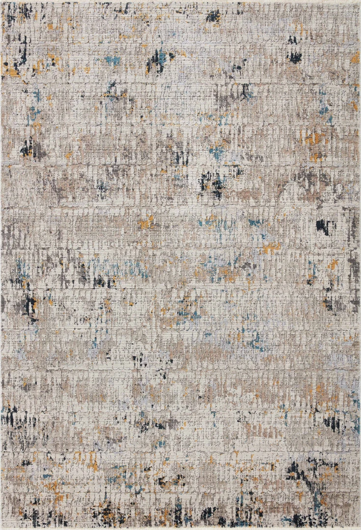 Loloi Leigh Power Loomed Ivory / Granite Rug 3 Loloi Leigh Power Loomed Ivory / Granite Rug