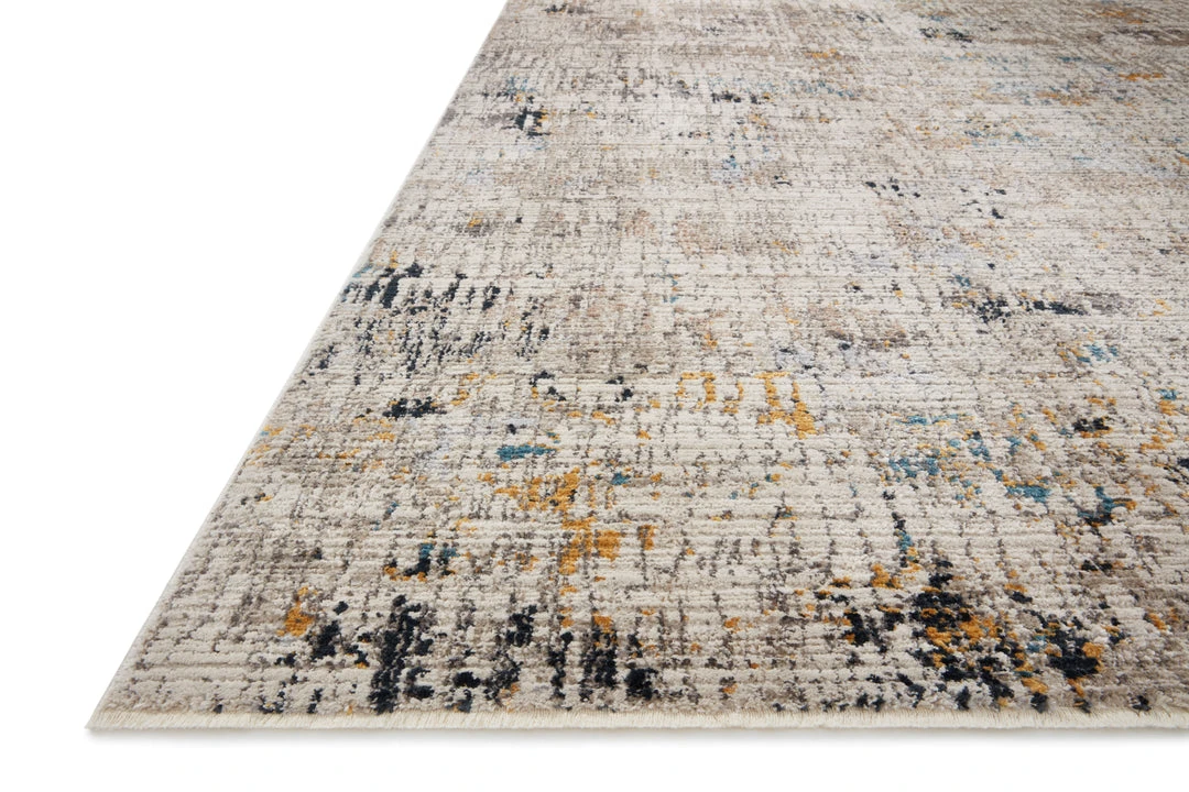 Loloi Leigh Power Loomed Ivory / Granite Rug 4 Loloi Leigh Power Loomed Ivory / Granite Rug