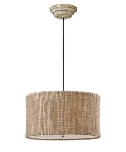 Uttermost Burleson 3 Light Drum Pendant