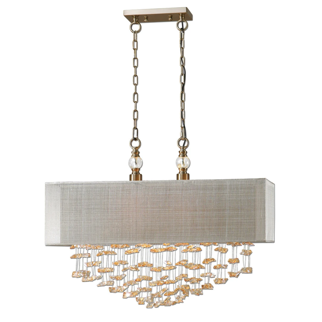 Uttermost Santina 2 Light Shade Pendant Pendants 3 Uttermost Santina 2 Light Shade Pendant Pendants