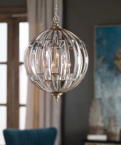 Uttermost Vicentina 6 Light Sphere Pendant