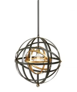 Pendants Uttermost Rondure 1 Light Sphere Pendant