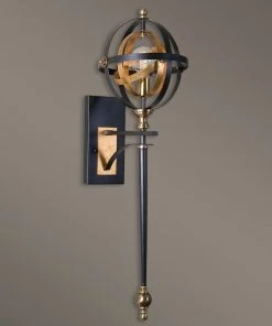 All Lighting Uttermost Rondure 1 Light Oil Rubbed Bronze Sconce