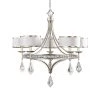 All Lighting Uttermost Tamworth 5 Light Silver Champagne Chandelier