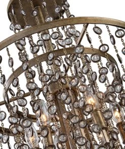 Uttermost Valka 6 Light Crystal Chandelier All Lighting