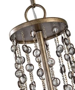 Uttermost Valka 6 Light Crystal Chandelier All Lighting