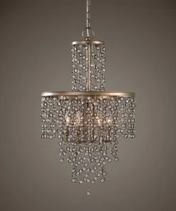 Uttermost Valka 6 Light Crystal Chandelier All Lighting