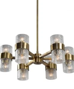 All Lighting Uttermost Marinot, 12Lt. Chandelier