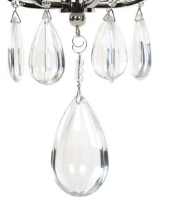 All Lighting Uttermost Genie 6 Light Polished Nickel Chandelier 10 All Lighting Uttermost Genie 6 Light Polished Nickel Chandelier